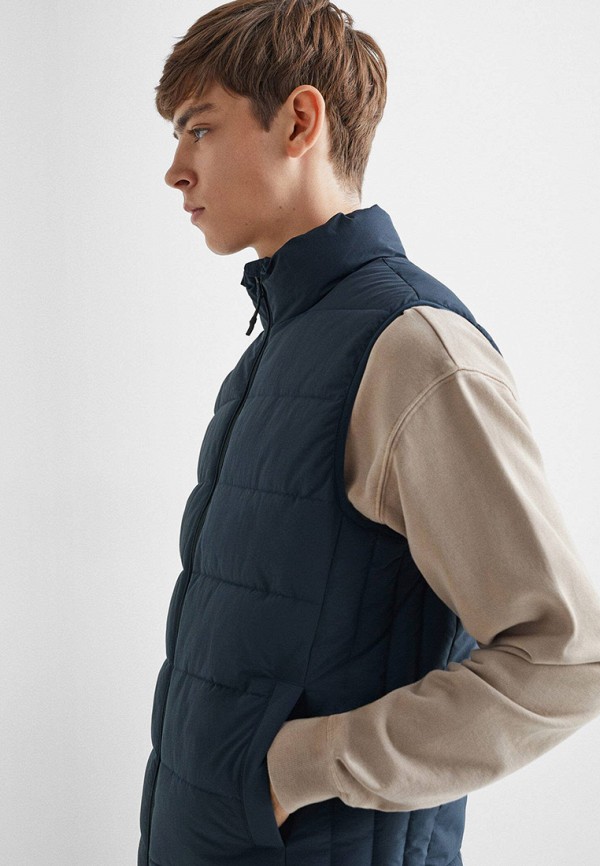 фото Жилет утепленный mango kids