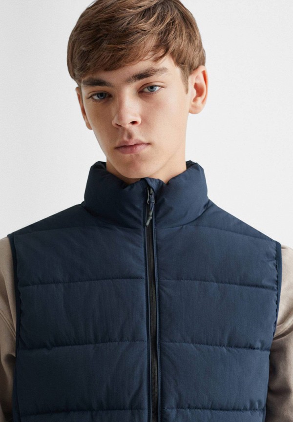 фото Жилет утепленный mango kids