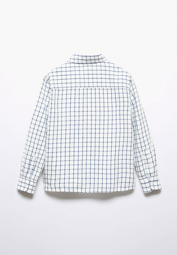 Рубашка Mango Kids белый, размер 152, фото 2