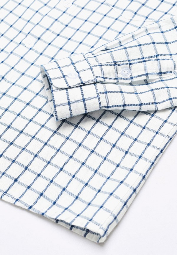 Рубашка Mango Kids белый, размер 152, фото 6