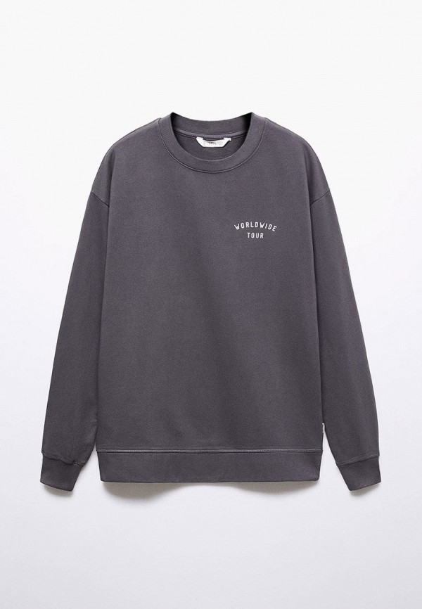 

Свитшот Mango Kids, Серый, ANTZ