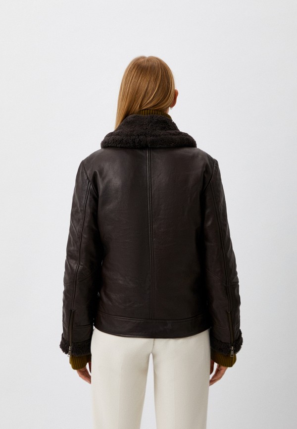 фото Куртка кожаная утепленная blouson