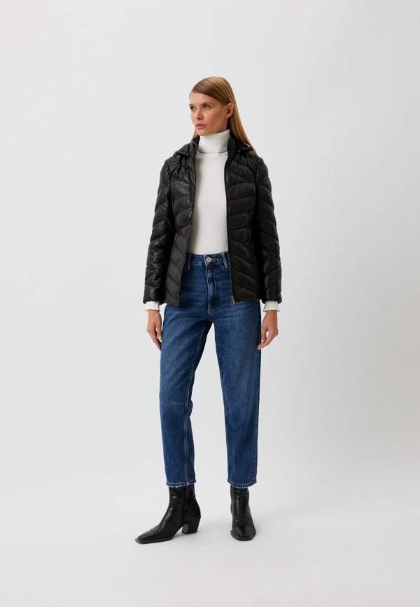 фото Куртка кожаная утепленная blouson