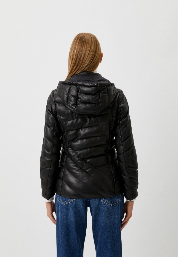 фото Куртка кожаная утепленная blouson