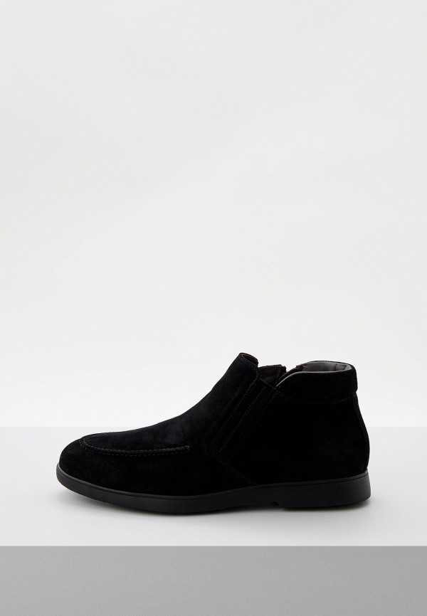 Ботинки Amedeo Testoni черного цвета