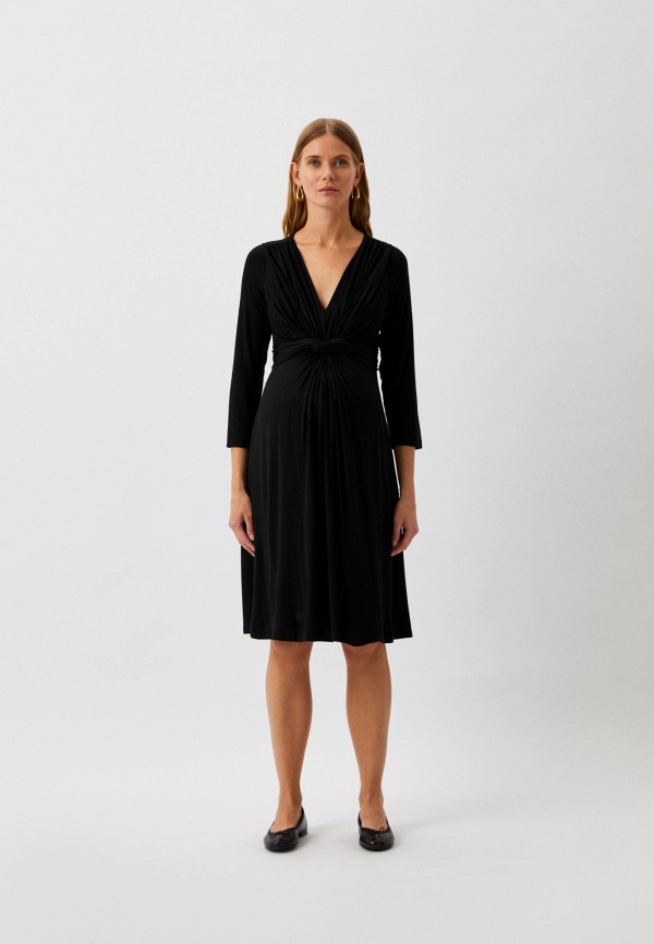 

Платье Pietro Brunelli Maternity, Черный, NURSING DRESS