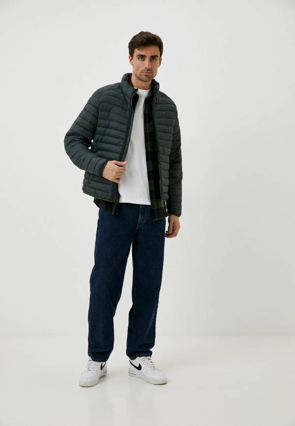 Куртка утепленная Springfield зеленый, размер 50, фото 2