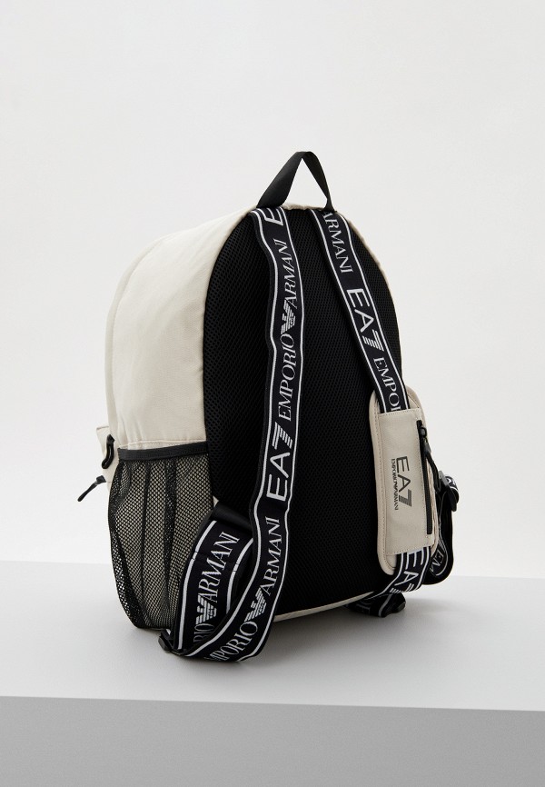 Рюкзак EA7 бежевый, размер 00, фото 2