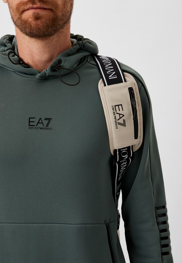 Рюкзак EA7 бежевый, размер 00, фото 8