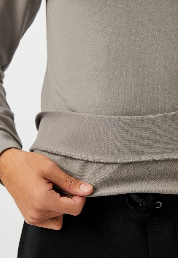 Свитшот EA7 серый, размер 54, фото 4