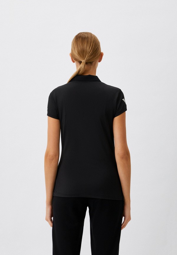 Поло EA7 черный, размер 48, фото 3