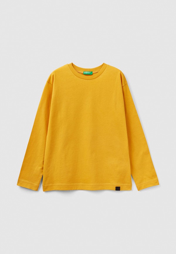 

Лонгслив United Colors of Benetton, Желтый