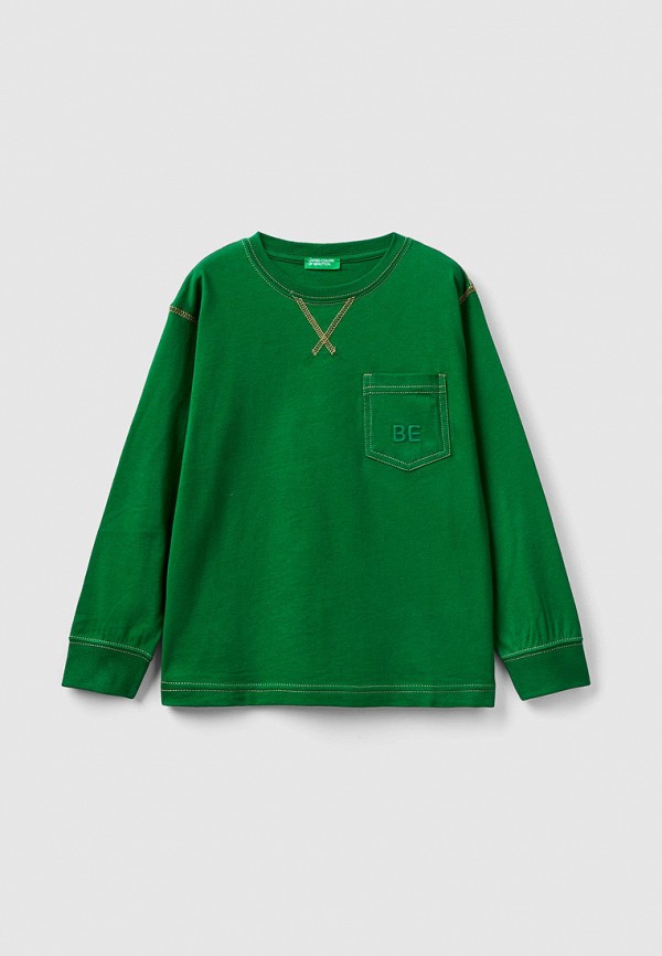 

Лонгслив United Colors of Benetton, Зеленый