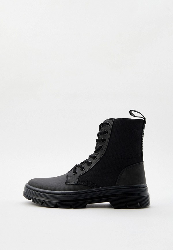 

Ботинки Dr. Martens, Черный, Combs Ii Black+Black Element+Poly Rip Stop