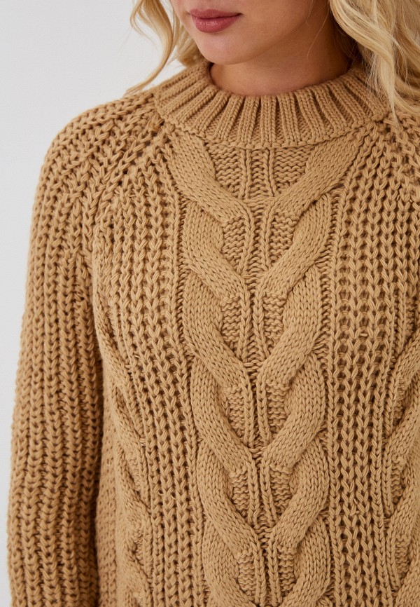 Джемпер Nale коричневый, размер 44, фото 4