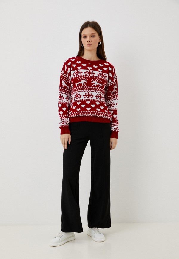 Джемпер Nale красный, размер 42, фото 2