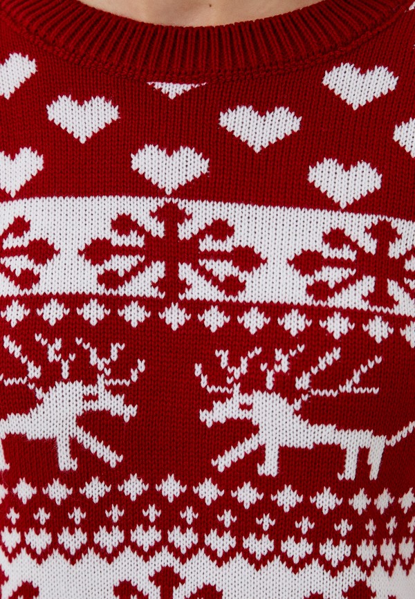 Джемпер Nale красный, размер 42, фото 4