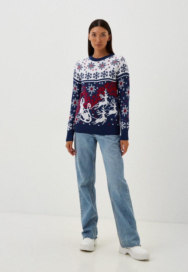 Джемпер Nale синий, размер 40, фото 2