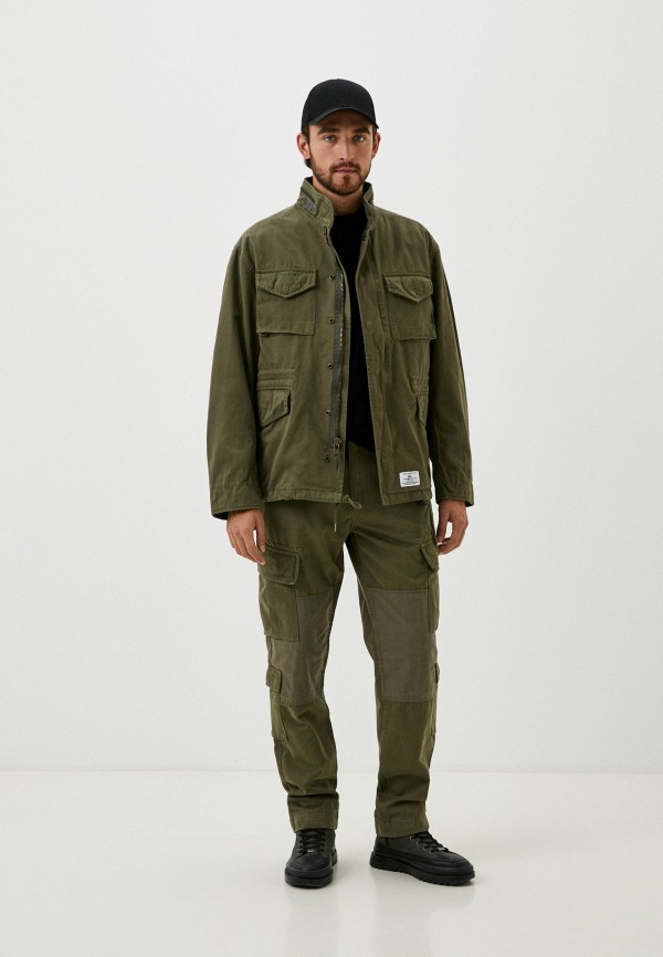 Куртка Alpha Industries хаки, размер 56, фото 2
