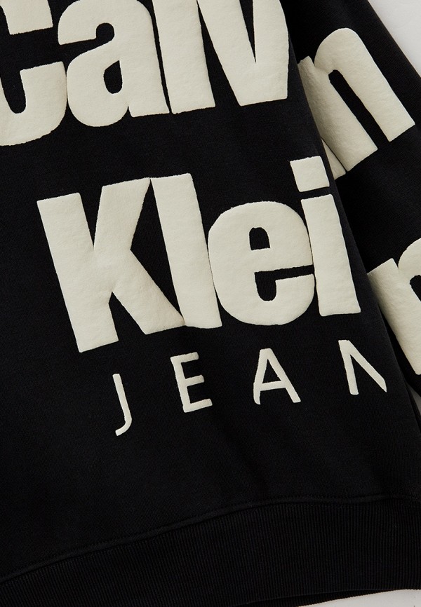 Худи Calvin Klein Jeans черный, размер 128, фото 3