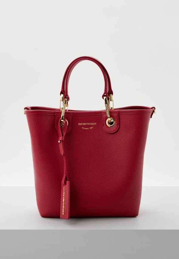 

Сумка, кошелек и брелок Emporio Armani, Красный