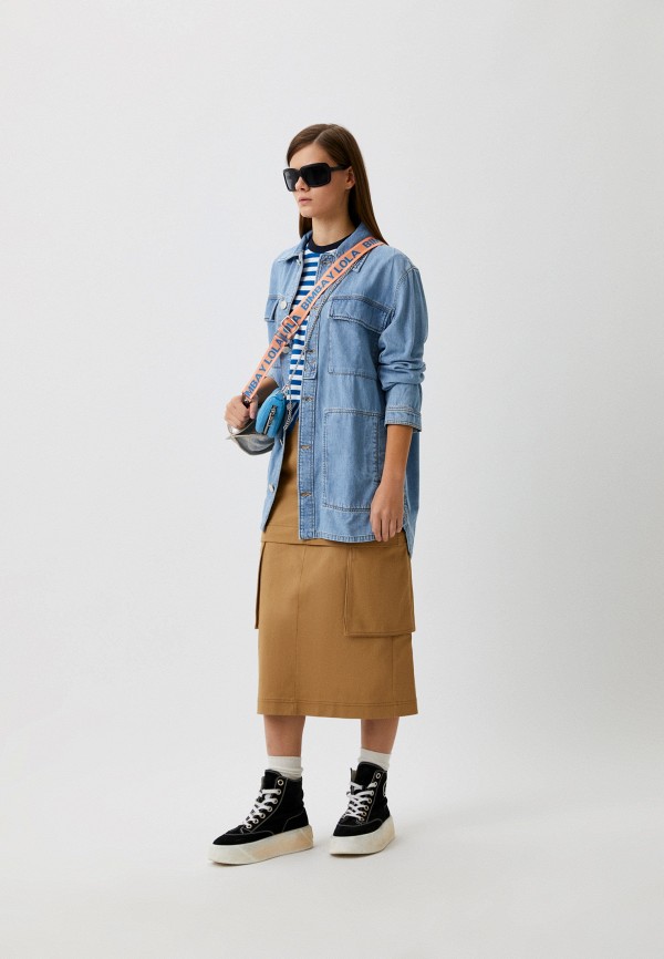 фото Рубашка джинсовая bimba y lola