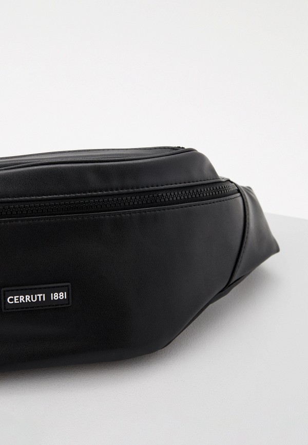 Сумка поясная Cerruti 1881 черный, размер 00, фото 3