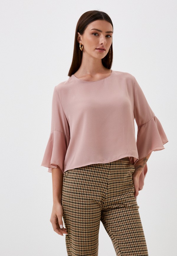 Блуза Rinascimento розового цвета