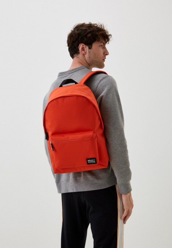Рюкзак Replay оранжевый, размер 00, фото 4