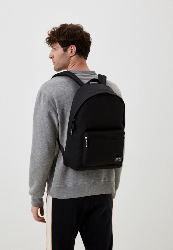 Рюкзак Replay черный, размер 00, фото 4