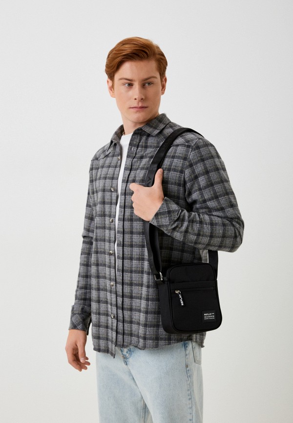 Сумка Replay черный, размер 00, фото 4