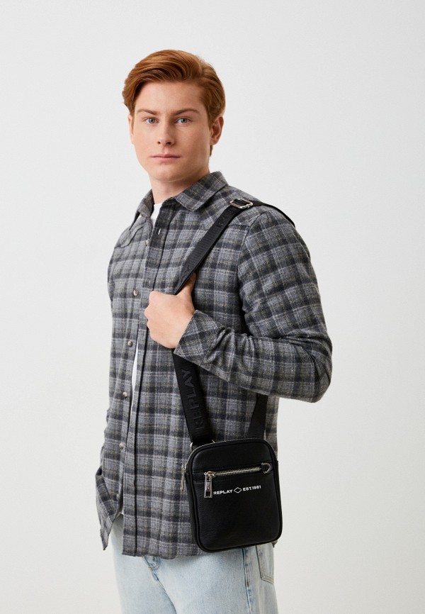 Сумка Replay черный, размер 00, фото 4