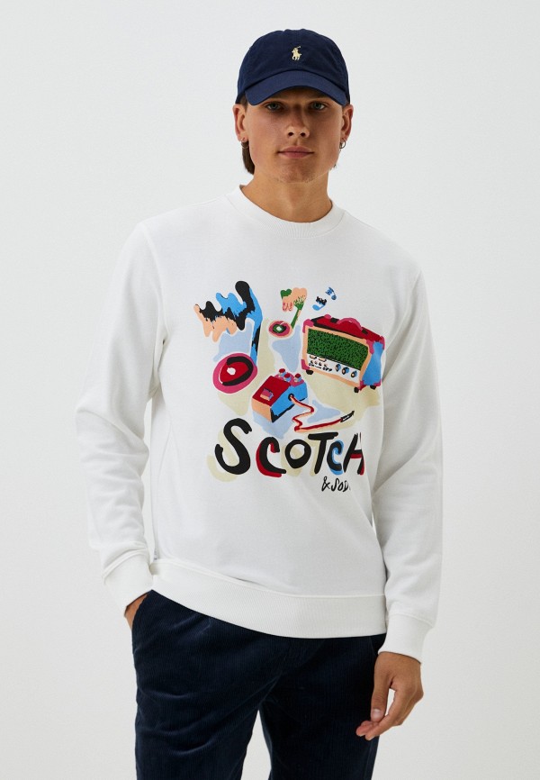 

Свитшот Scotch&Soda, Белый