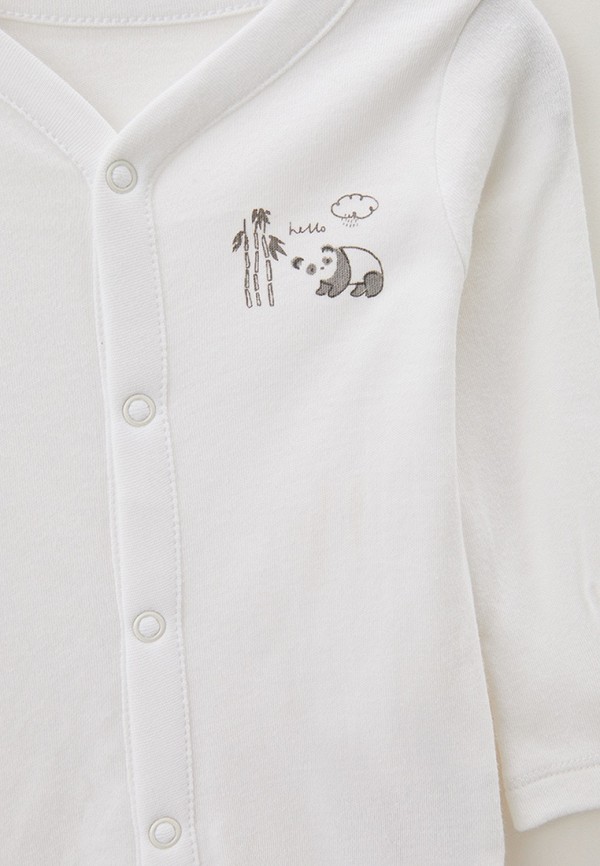 Комбинезоны бельевые 3 шт. Mothercare белый, размер 80, фото 3