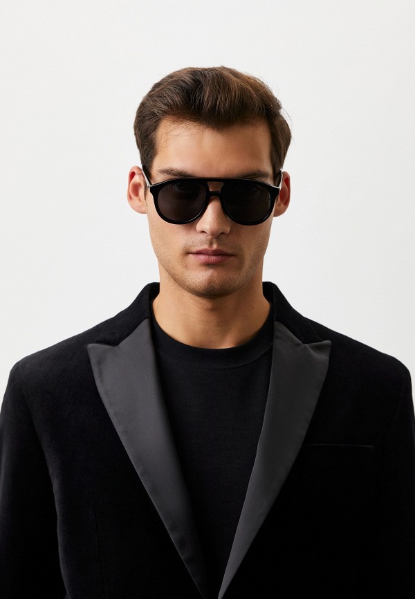 Очки солнцезащитные Gucci черный, размер 54, фото 5