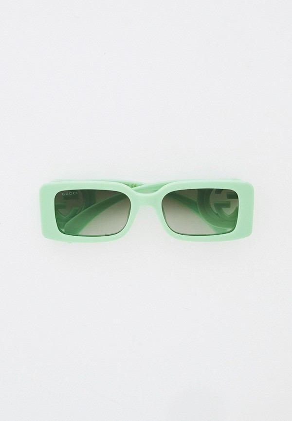 Очки солнцезащитные Gucci зеленого цвета