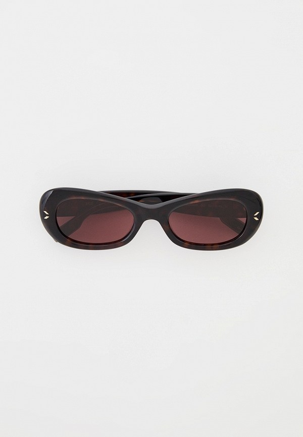 

Очки солнцезащитные McQ Alexander McQueen, Коричневый, MQ0383S 002