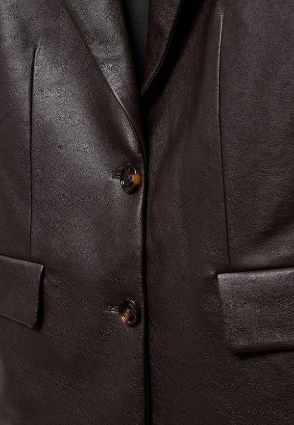 Жакет Mango коричневый, размер 38, фото 6