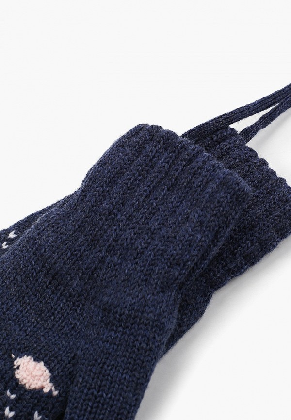 Варежки Котофей синий, размер 12, фото 2