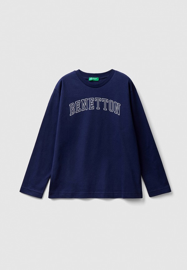 

Лонгслив United Colors of Benetton, Синий