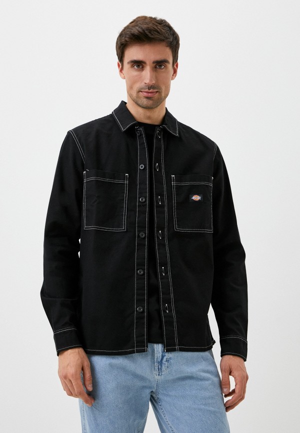 

Рубашка джинсовая Dickies, Черный, FLORALA
