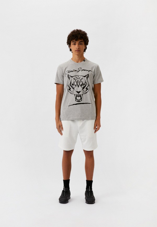 Футболка Plein Sport серый, размер 52, фото 2