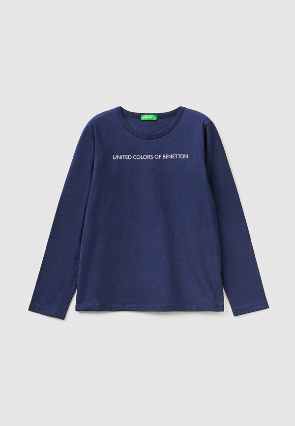 

Лонгслив United Colors of Benetton, Синий