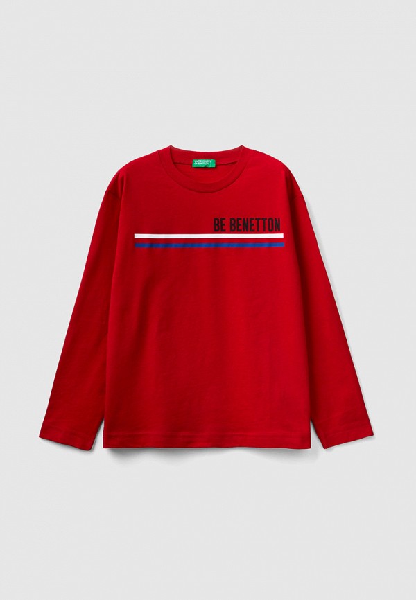 

Лонгслив United Colors of Benetton, Красный