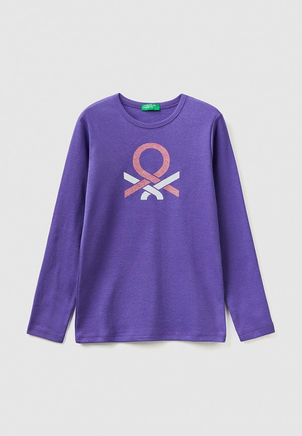 

Лонгслив United Colors of Benetton, Фиолетовый