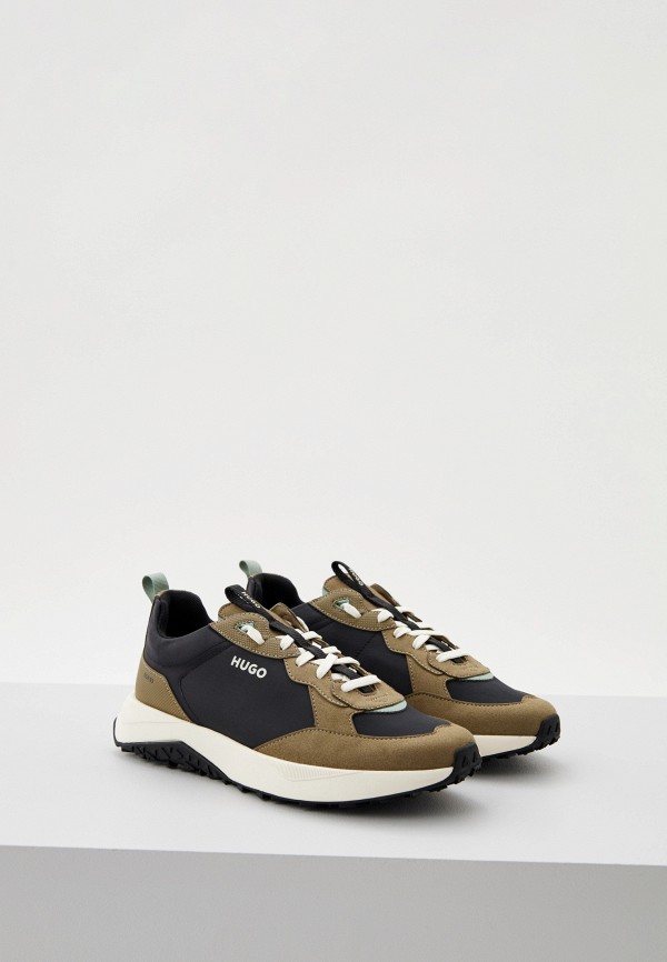 Кроссовки Hugo хаки, размер 40, фото 3