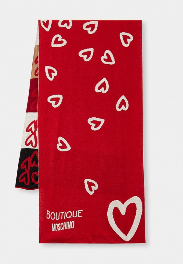

Шарф Boutique Moschino, Красный