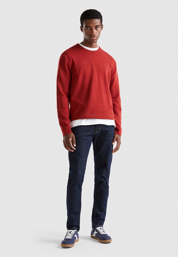 Джемпер United Colors of Benetton красный, размер 46, фото 2