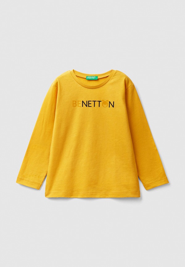 

Лонгслив United Colors of Benetton, Желтый