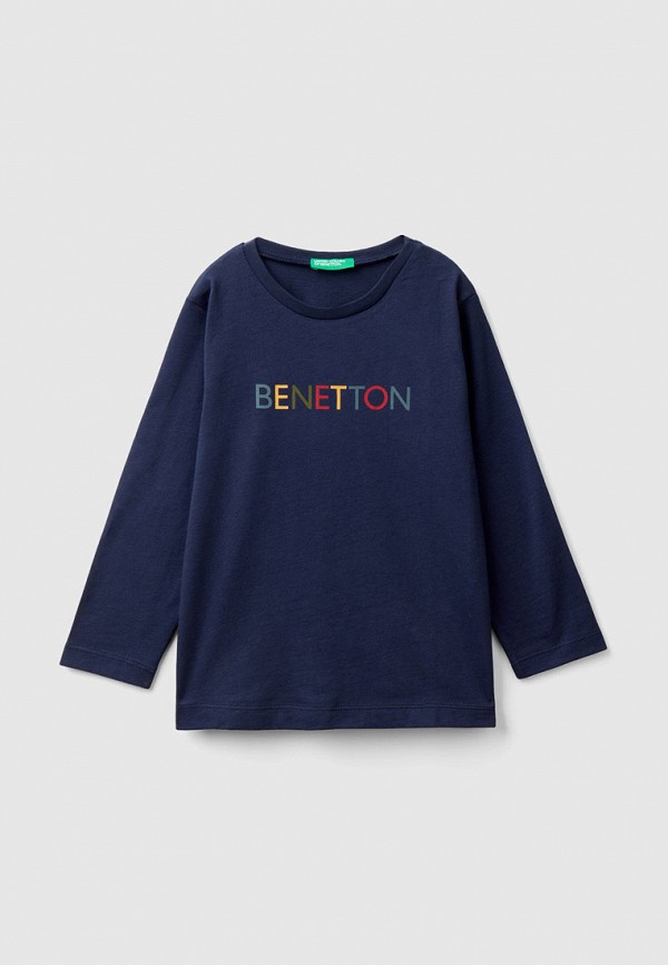 

Лонгслив United Colors of Benetton, Синий